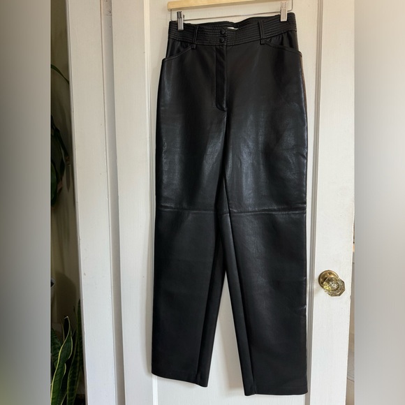 Aritzia Wilfred Vegan Leather Funk Pant - Picture 4 of 9